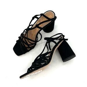 Sam Edelman Daffodil women’s square toe heels sling back sandals shoes